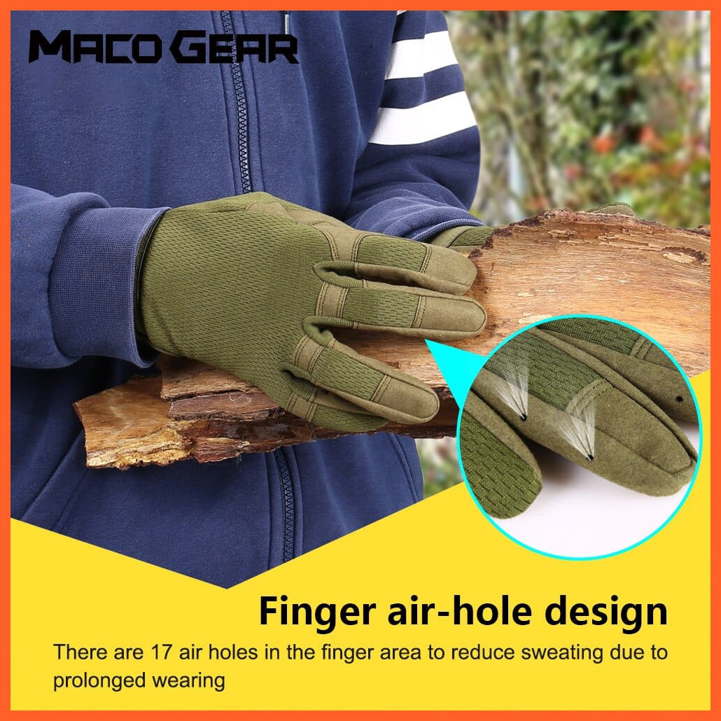 whatagift.com.au Unisex Gloves Outdoor Sports TacticaTraining Army Gloves | Ski Wearproof Riding Mittens