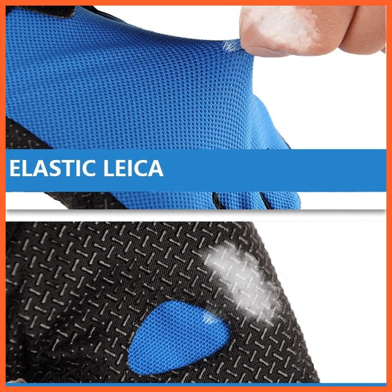 whatagift.com.au Unisex Gloves Professional Gym Fitness Anti-Slip Gloves | Women Men Half Finger Cycling Glove