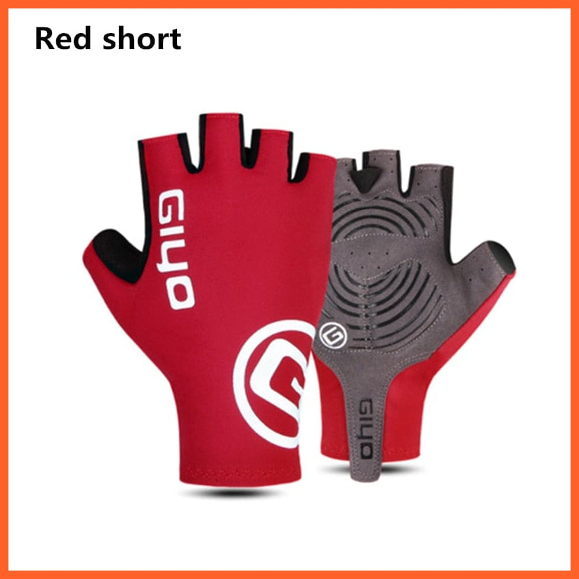 whatagift.com.au Unisex Gloves red short / S Long Full Fingers Sports Cycling Gloves |  Men Women Bike Riding Racing Gloves