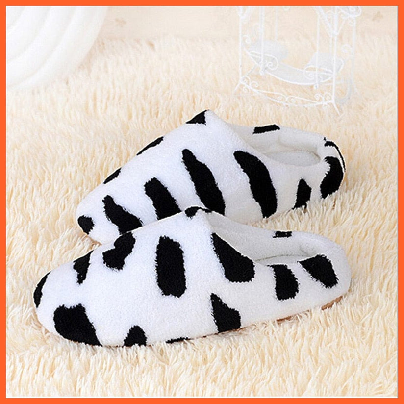 whatagift.com.au Unisex Winter Warm Soft Plush Indoor Slippers