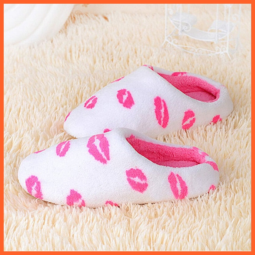 whatagift.com.au Unisex Winter Warm Soft Plush Indoor Slippers