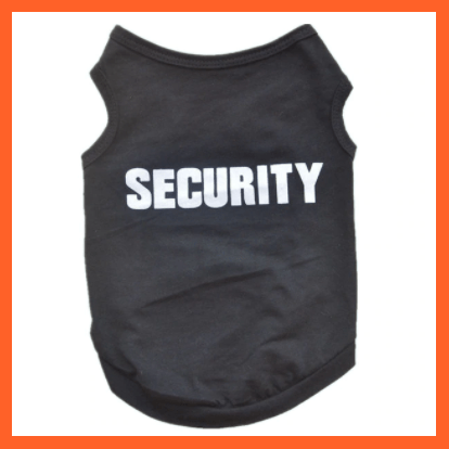 whatagift.com.au Vest / XS Security Cat Hoodies