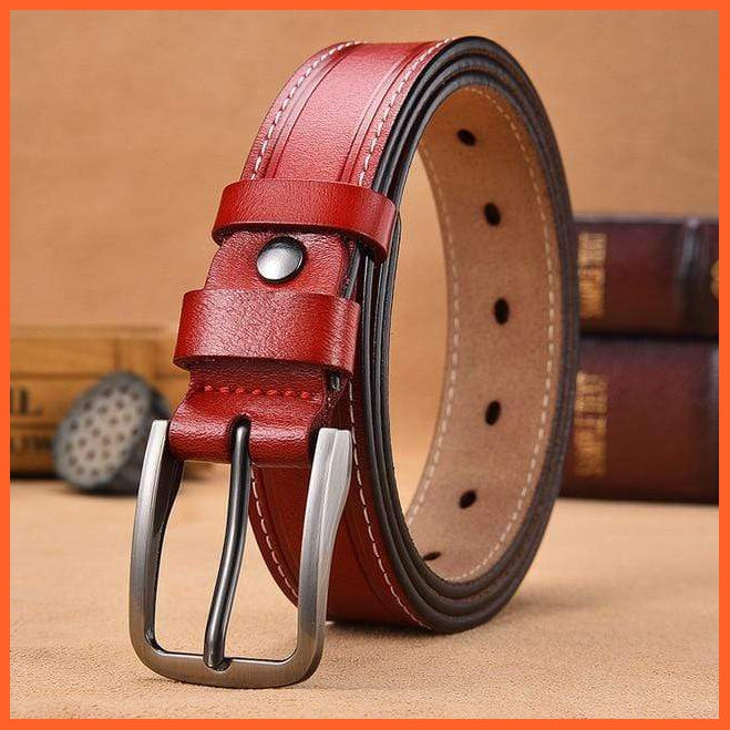 Genuine Leather Belts For Women | whatagift.com.au.