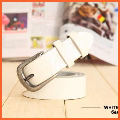 Genuine Leather Floral Carved Belts | whatagift.com.au.
