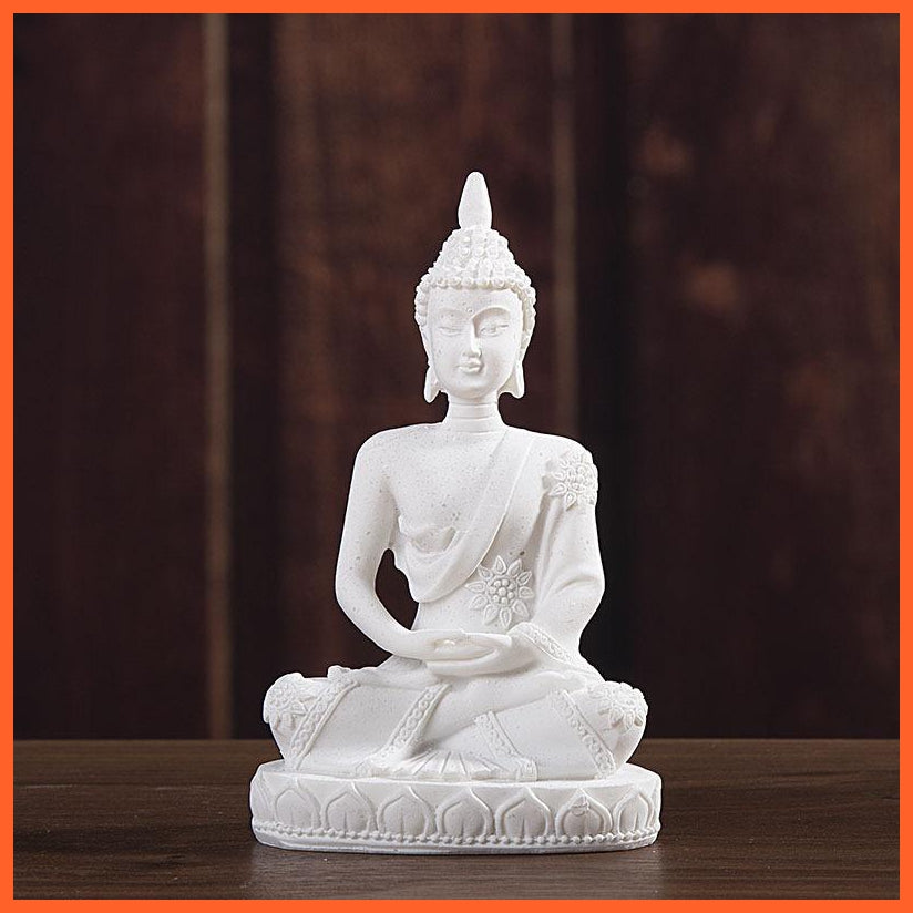 Sandstone India Buddha Statue | whatagift.com.au.