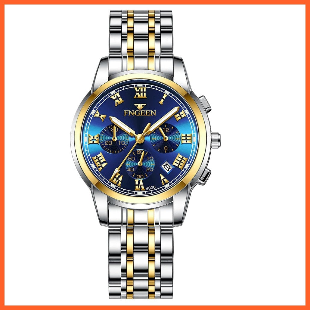 whatagift.com.au Women-JB Luminous Trendy Waterproof Couples Watch