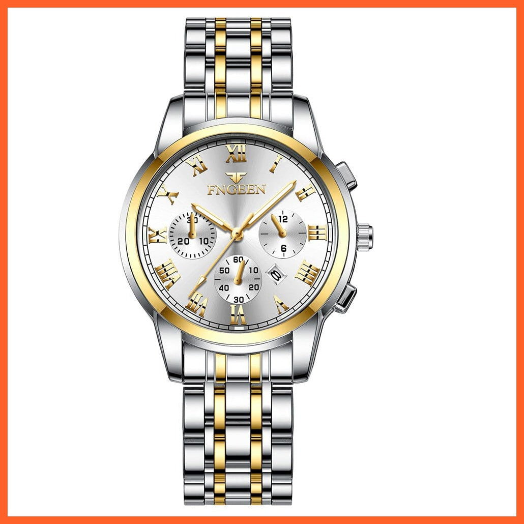 whatagift.com.au Women-JW Luminous Trendy Waterproof Couples Watch