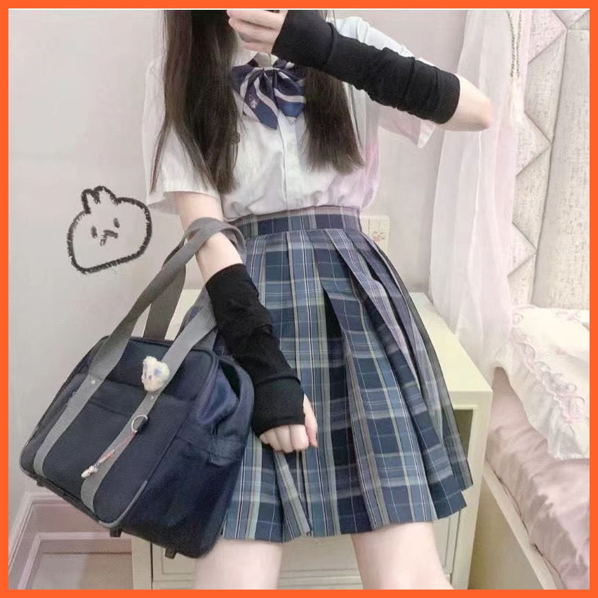 whatagift.com.au Women's Gloves black / One Size Goth Lolita Anime Summer Thin Gloves | Oversleeve Sun Block Fingerless Arm Warmers