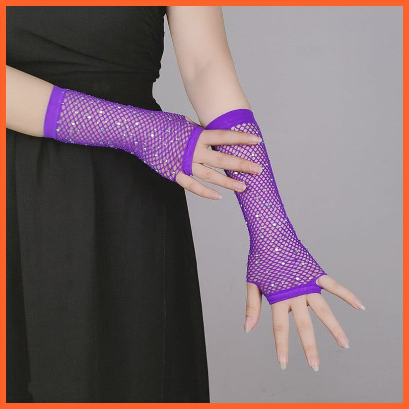 whatagift.com.au Women's Gloves Copy of Elegant Women Ultra-Thin Long Sexy Black Gloves | Lace Mesh Gloves