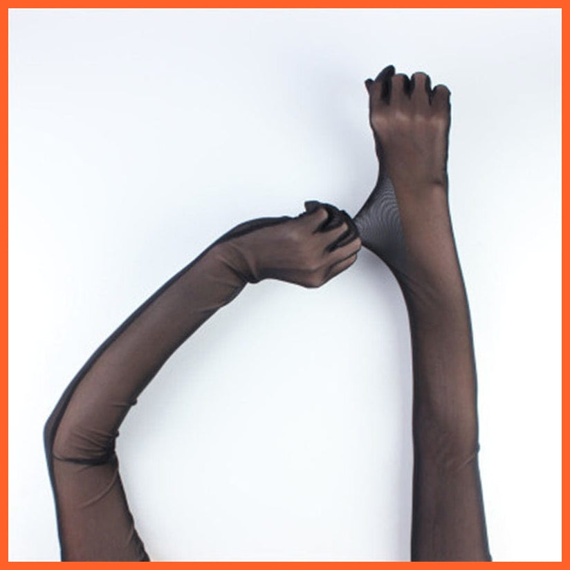 whatagift.com.au Women's Gloves Copy of Elegant Women Ultra-Thin Long Sexy Black Gloves | Lace Mesh Gloves