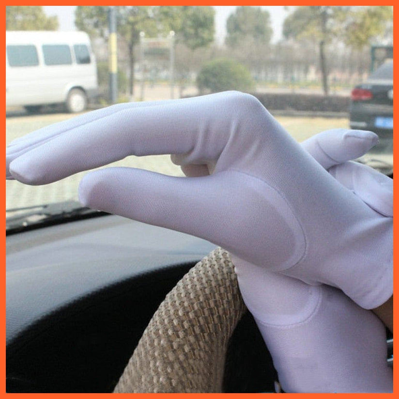 whatagift.com.au Women's Gloves Woman Summer Sunscreen Driving Gloves | Female Thin Cotton Non-Slip Gloves