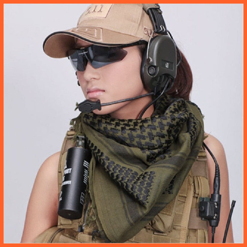whatagift.com.au Women's Scarf Hijab Tactical Desert Arabian Scarf | Men Women Winter Military Commando Scarf