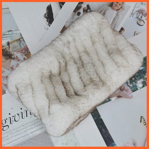 whatagift.com.au Women's Scarf Women Handmade 100% Real Rex Fur Knitted Scarf | Genuine Fur Ring Scarves