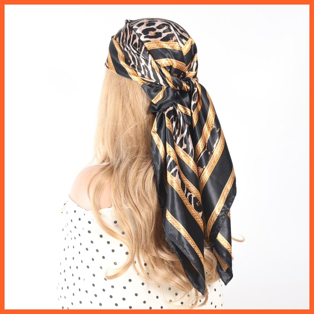 whatagift.com.au Women's Scarf Women Luxury Silk Scarves | Summer Fashion Bandanas Designer Hijab