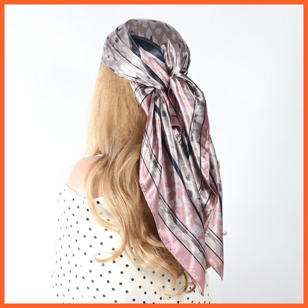 whatagift.com.au Women's Scarf Women Luxury Silk Scarves | Summer Fashion Bandanas Designer Hijab