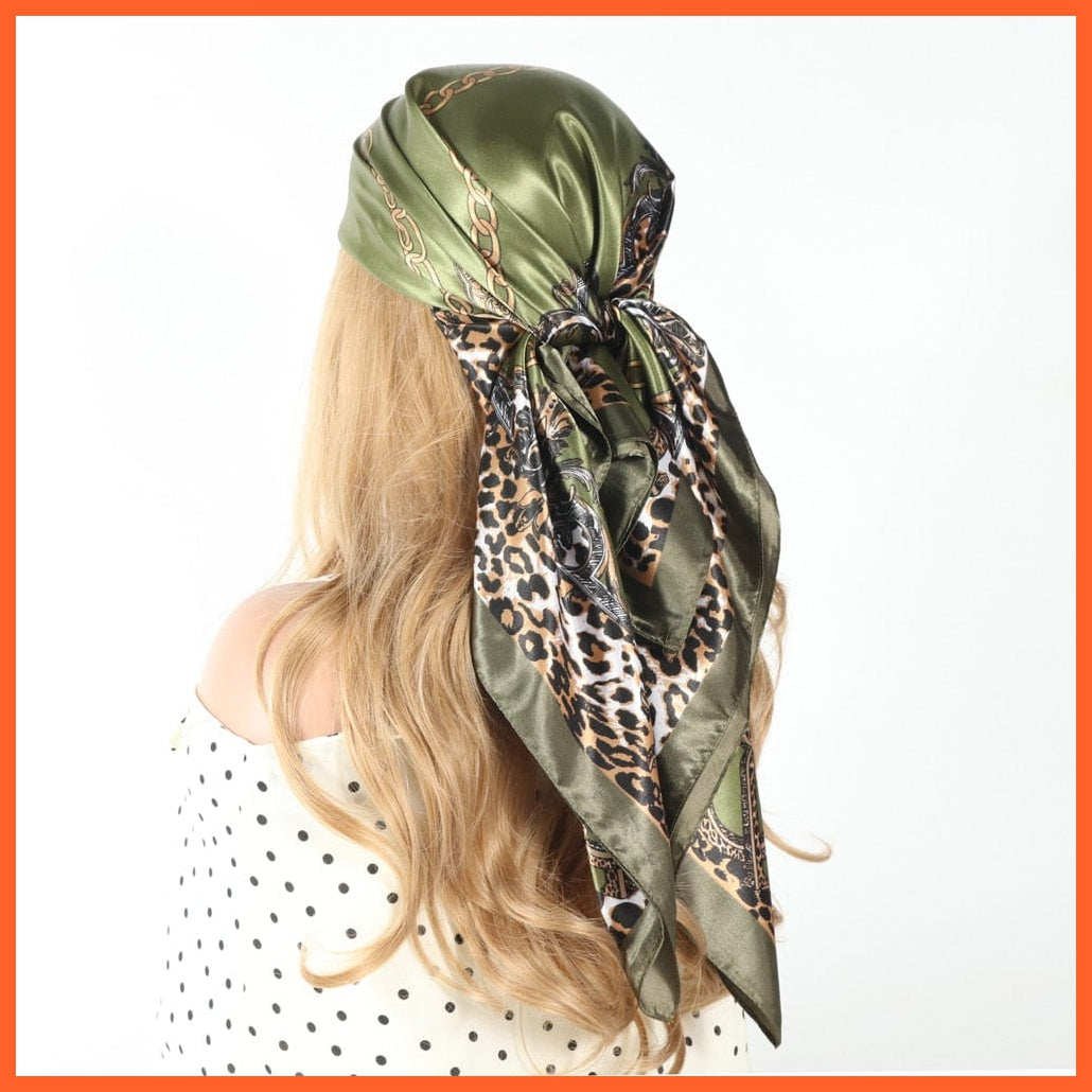whatagift.com.au Women's Scarf Women Luxury Silk Scarves | Summer Fashion Bandanas Designer Hijab