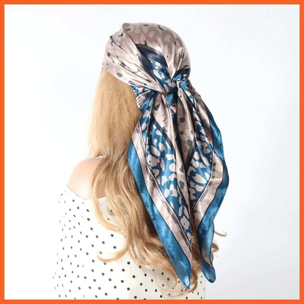 whatagift.com.au Women's Scarf Women Luxury Silk Scarves | Summer Fashion Bandanas Designer Hijab