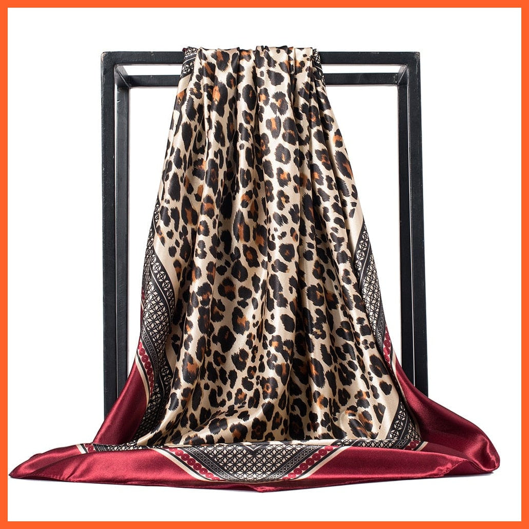 whatagift.com.au Women's Scarf Women Luxury Silk Scarves | Summer Fashion Bandanas Designer Hijab