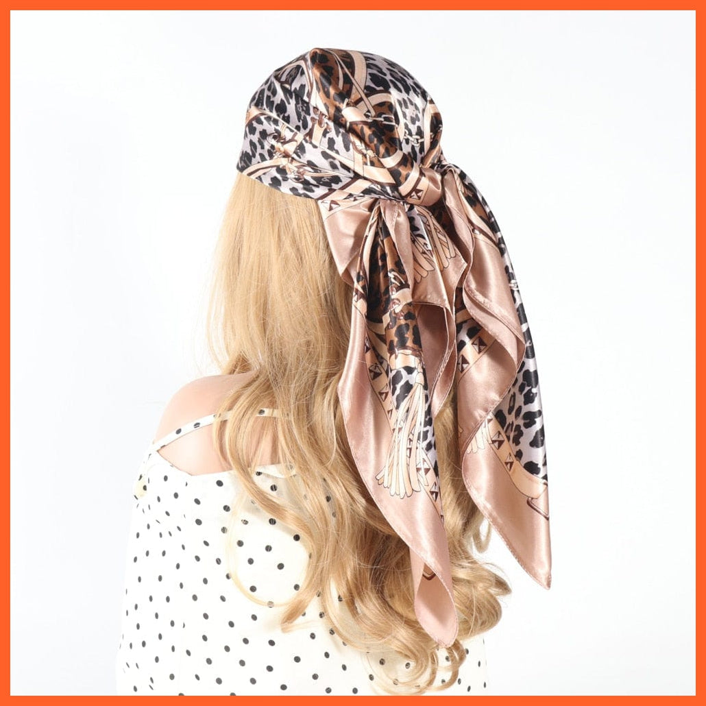 whatagift.com.au Women's Scarf Women Luxury Silk Scarves | Summer Fashion Bandanas Designer Hijab