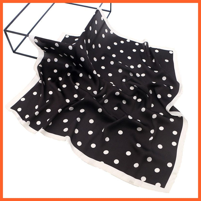 whatagift.com.au Women Scarf Handkerchief Satin Scarf | Women Summer Luxury Leopard Hair Shawl Silk Hijab
