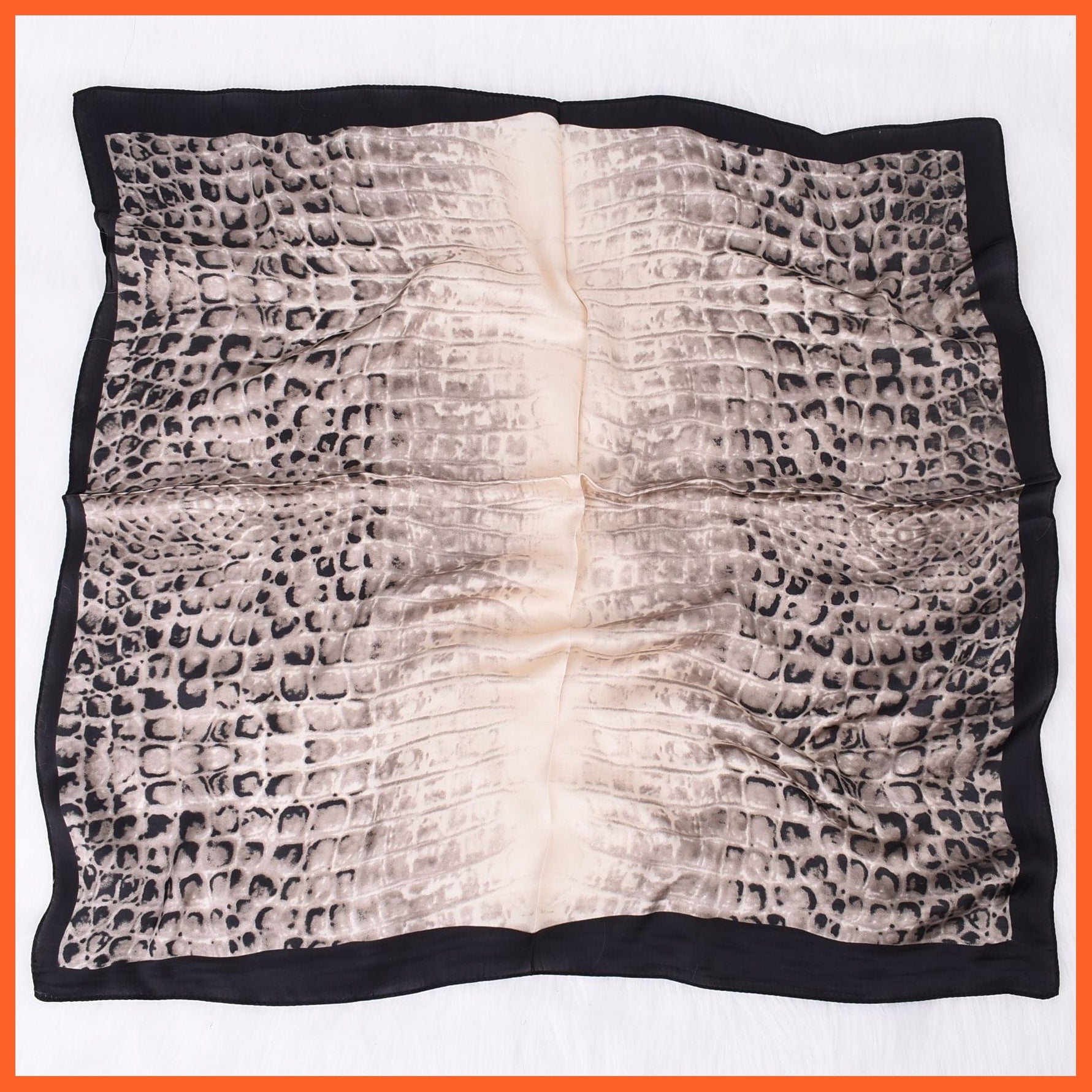 whatagift.com.au Women Scarf Handkerchief Satin Scarf | Women Summer Luxury Leopard Hair Shawl Silk Hijab