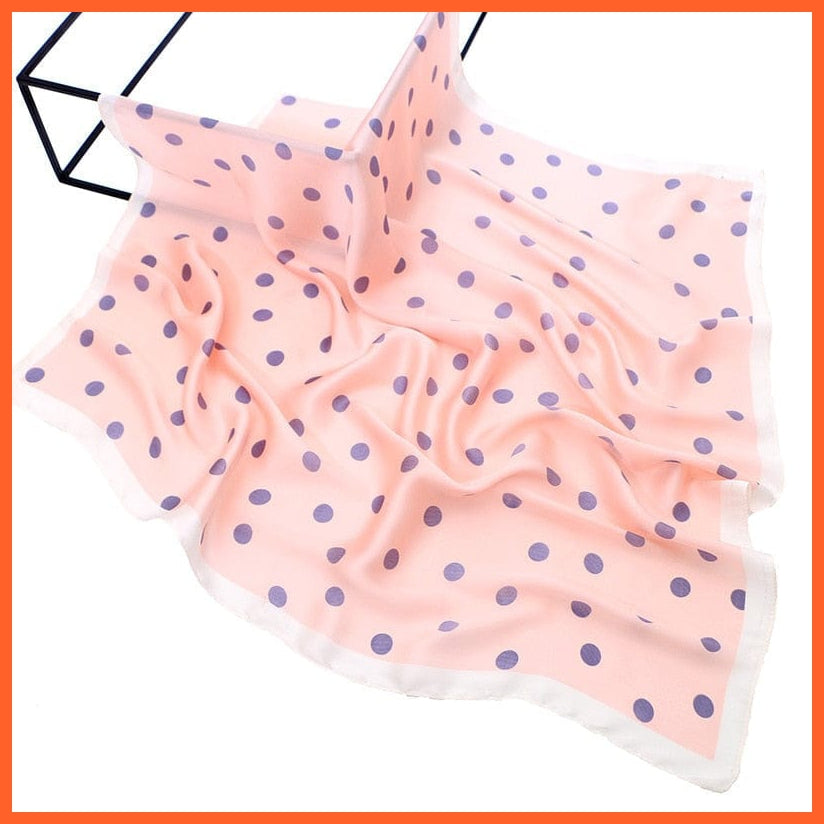 whatagift.com.au Women Scarf Handkerchief Satin Scarf | Women Summer Luxury Leopard Hair Shawl Silk Hijab