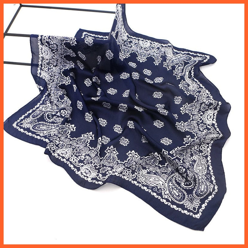 whatagift.com.au Women Scarf Handkerchief Satin Scarf | Women Summer Luxury Leopard Hair Shawl Silk Hijab