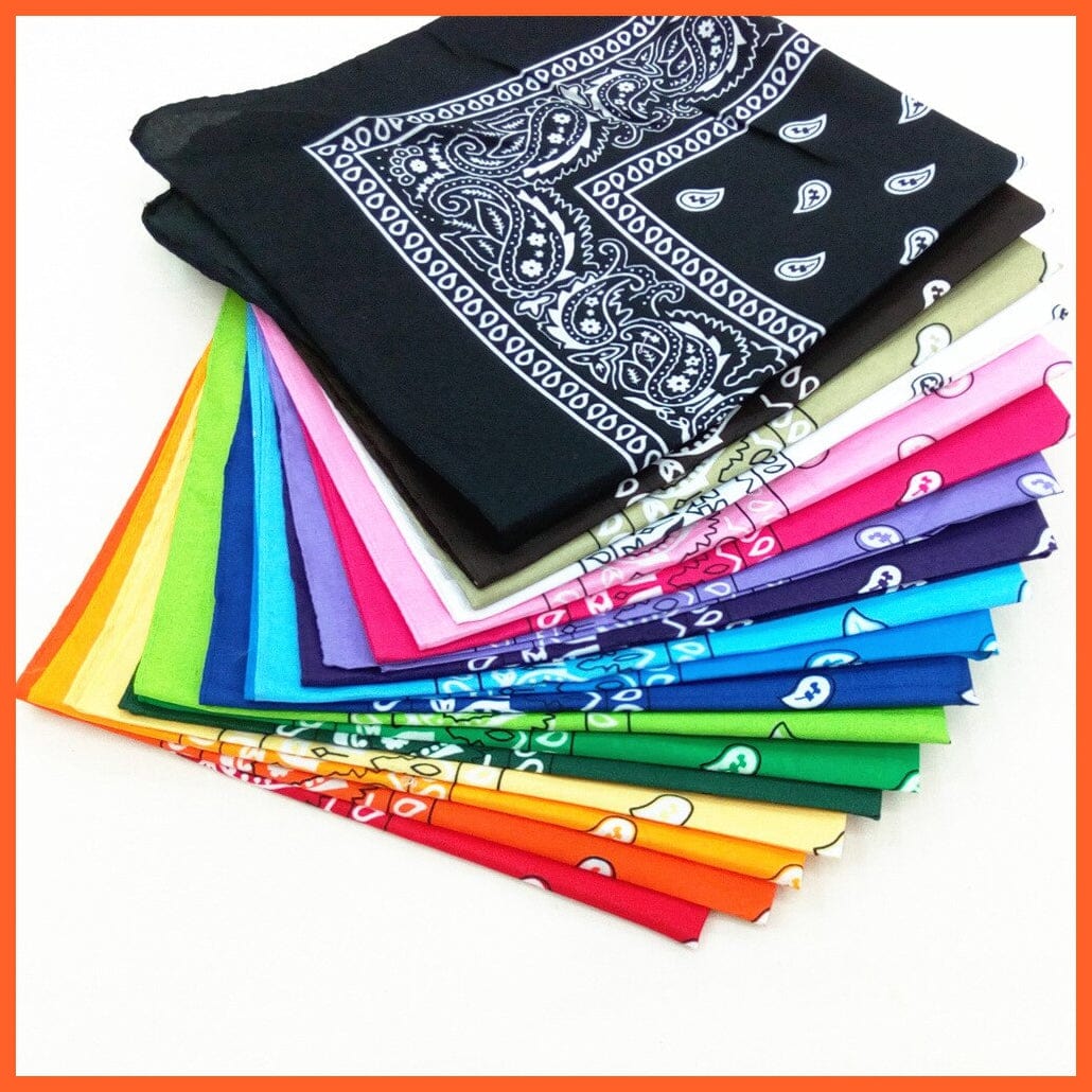 whatagift.com.au Women Scarf Hip Hop Bandana 23 Styles Man Women Fashion Outdoor Headbands Hair Scarves