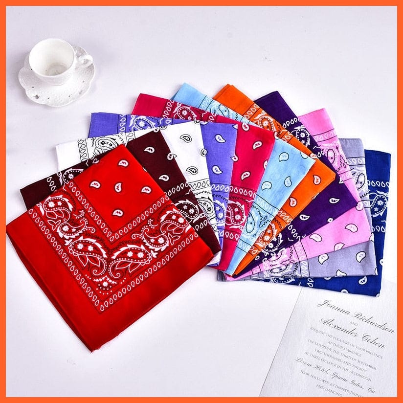 whatagift.com.au Women Scarf Hip Hop Bandana 23 Styles Man Women Fashion Outdoor Headbands Hair Scarves