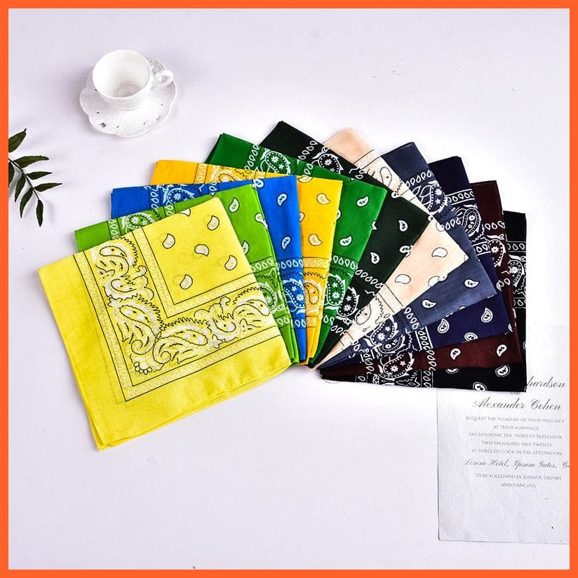 whatagift.com.au Women Scarf Hip Hop Bandana 23 Styles Man Women Fashion Outdoor Headbands Hair Scarves