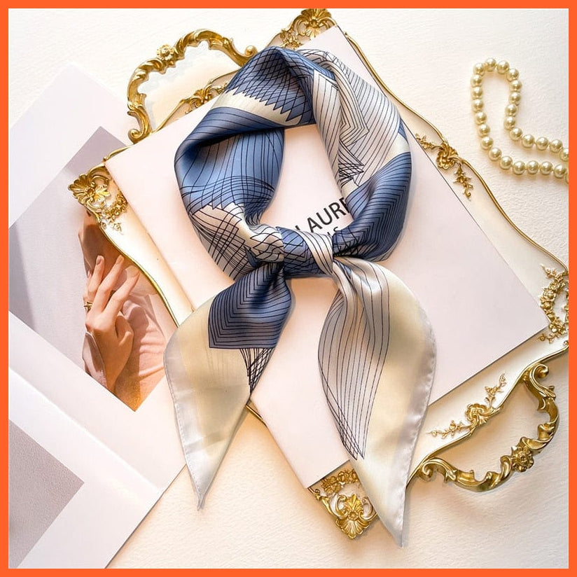 whatagift.com.au Women Scarf New Silk Scarf square fashion printed small handkerchief bandana hair band hijabs