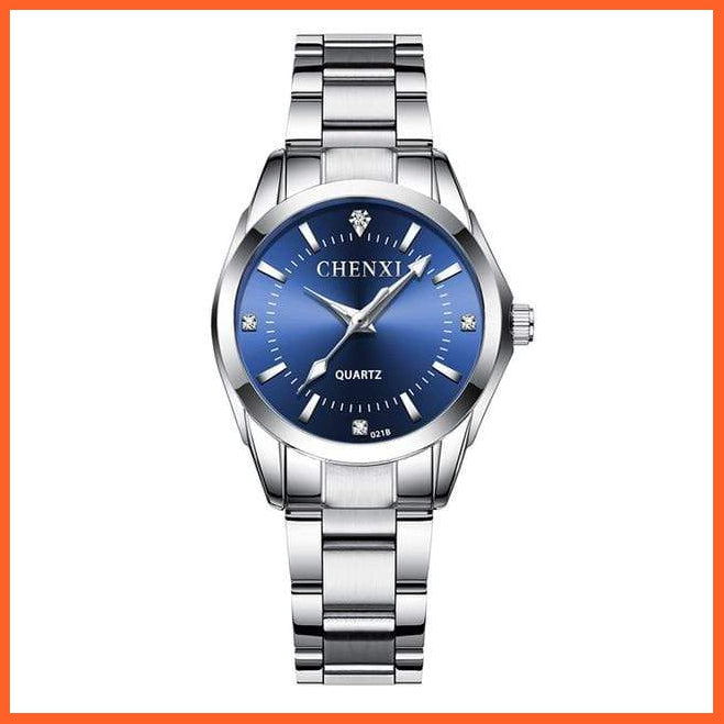 6 Fashion Colors Luxury Women'S Casual Watches | Luxury Waterproof Watch Women Rhinestone Wristwatches | whatagift.com.au.