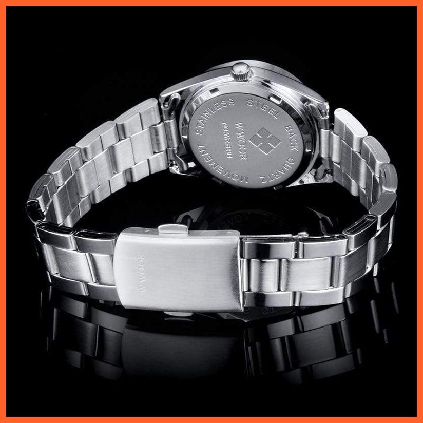 Fashion Ladies Watches Waterproof Quartz Silver Women Automatic Wrist Watch | whatagift.com.au.