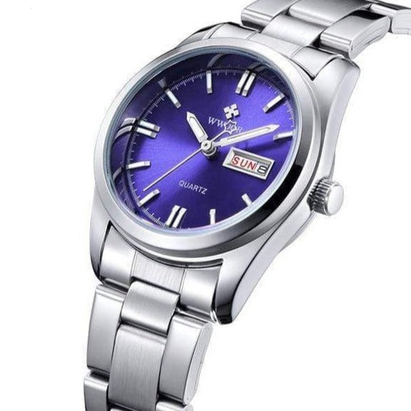 Fashion Ladies Watches Waterproof Quartz Silver Women Automatic Wrist Watch | whatagift.com.au.
