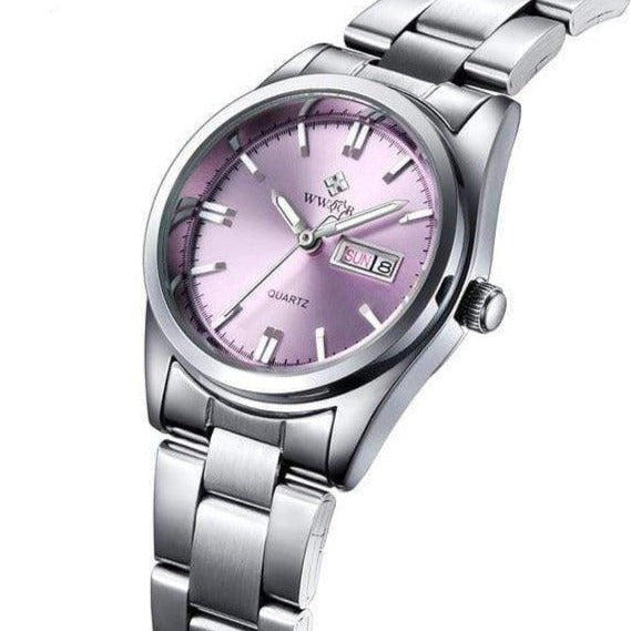 Fashion Ladies Watches Waterproof Quartz Silver Women Automatic Wrist Watch | whatagift.com.au.