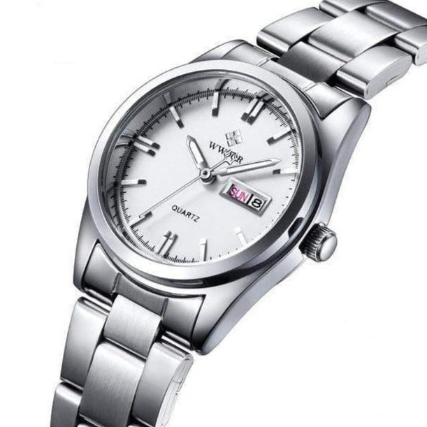 Fashion Ladies Watches Waterproof Quartz Silver Women Automatic Wrist Watch | whatagift.com.au.