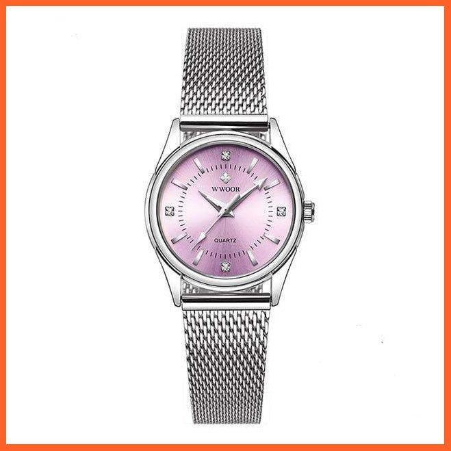 Women Watches Brand Luxury Diamond Quartz Ladies Wrist Watch Stainless Steel Watches Bracelets For Female Wristwatch | whatagift.com.au.