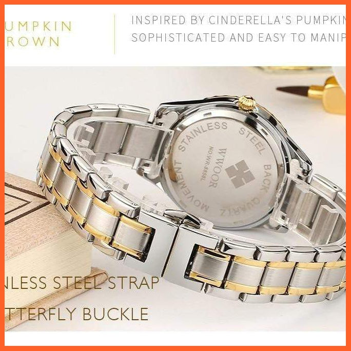 Women Watches Brand Luxury Diamond Quartz Ladies Wrist Watch Stainless Steel Watches Bracelets For Female Wristwatch | whatagift.com.au.