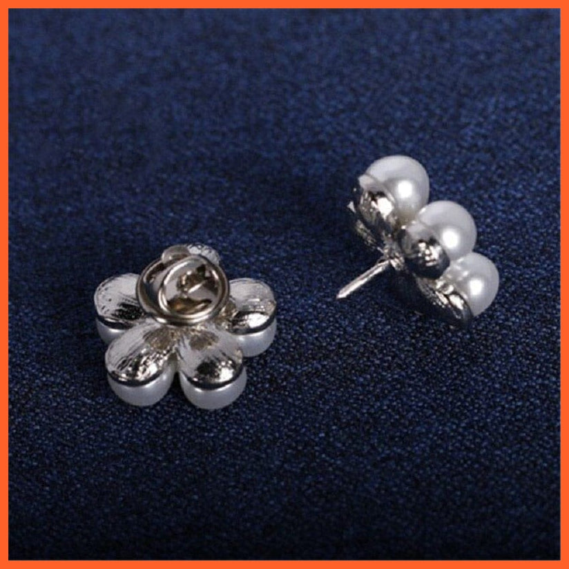 whatagift.com.au XZ0021-2 / 1 Piece Pearl Brooch For | Clothes Pin Accessories