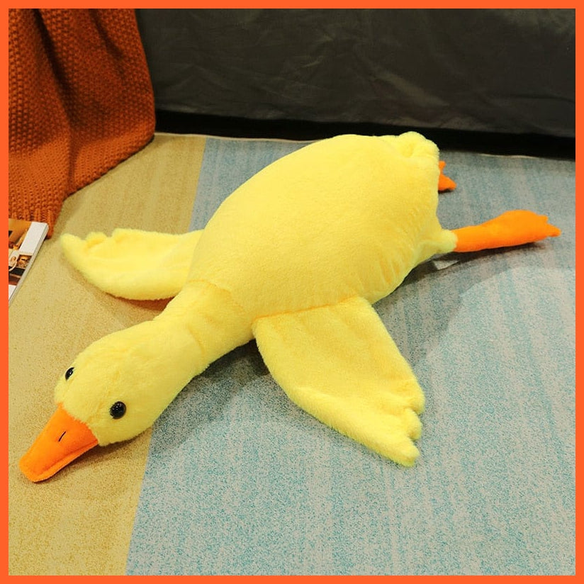 whatagift.uk Yellow / 50cm 50-160cm Giant Goose Plush Stuffed Toys