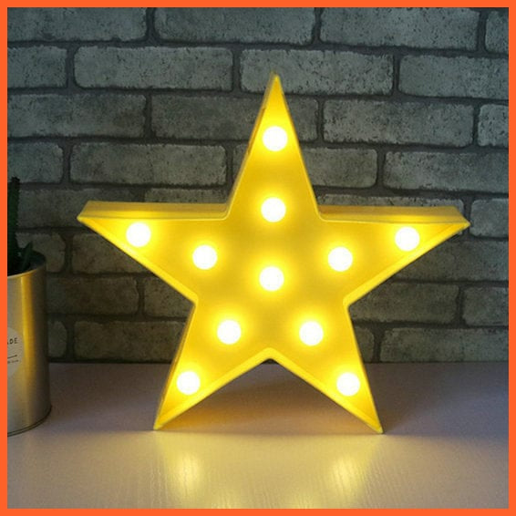 whatagift.com.au Yellow Star / China Lovely Cloud Star Moon LED 3D Night Light | Baby Lamp