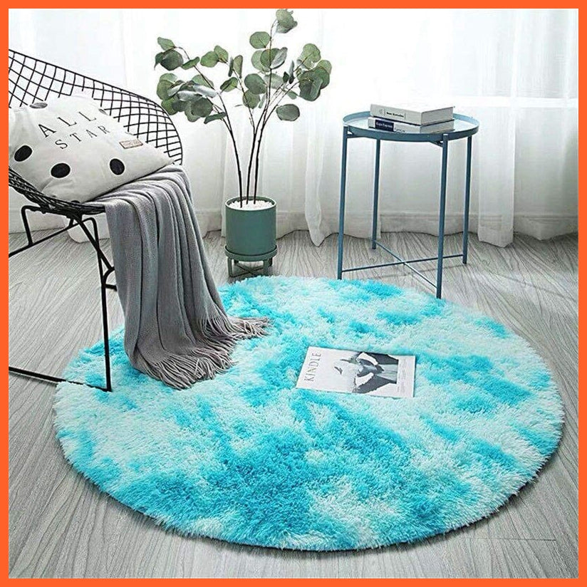whatagift.com.au ZR4002 / 60x60cm Home Decor Thick Carpet | Plush Children Room Carpet for Kids | Home Decoration Shag Floor Rugs