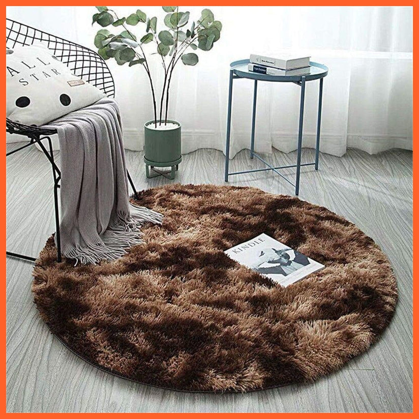 whatagift.com.au ZR4003 / 60x60cm Home Decor Thick Carpet | Plush Children Room Carpet for Kids | Home Decoration Shag Floor Rugs