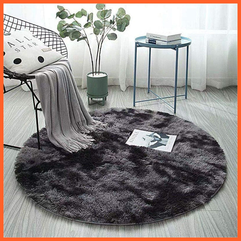 whatagift.com.au ZR4005 / 60x60cm Home Decor Thick Carpet | Plush Children Room Carpet for Kids | Home Decoration Shag Floor Rugs