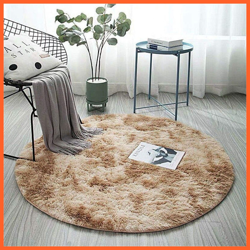 whatagift.com.au ZR4006 / 60x60cm Home Decor Thick Carpet | Plush Children Room Carpet for Kids | Home Decoration Shag Floor Rugs